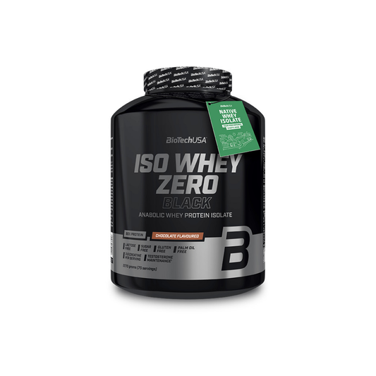 BIOTECHUSA ISO WHEY ZERO BLACK CHOCOLATE - 2270 GRAMS