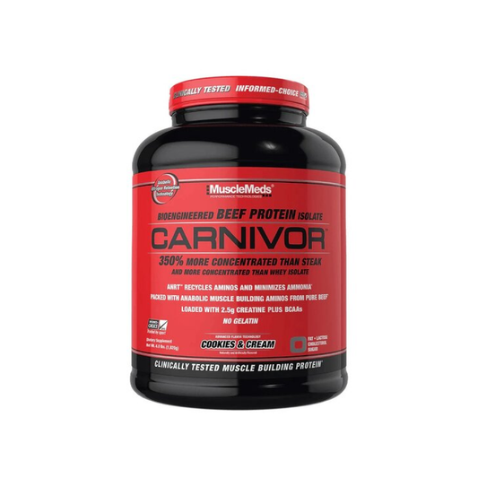 MUSCLEMEDS CARNIVOR COOKIES & CREAM - 1680 GRAMS