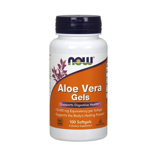 NOW FOODS ALOE VERA GELS - 100 SOFTGELS