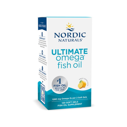 NORDIC NATURALS ULTIMATE OMEGA 1280MG LEMON (EAN 768990891076) - 120 SOFTGELS
