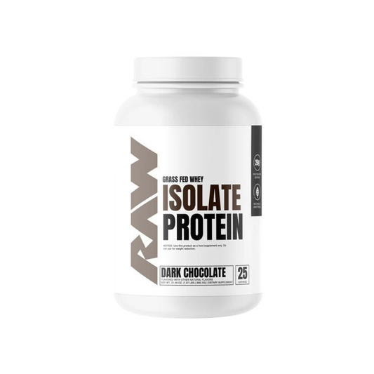 RAW NUTRITION ISOLATE PROTEIN DARK CHOCOLATE - 892 GRAMS
