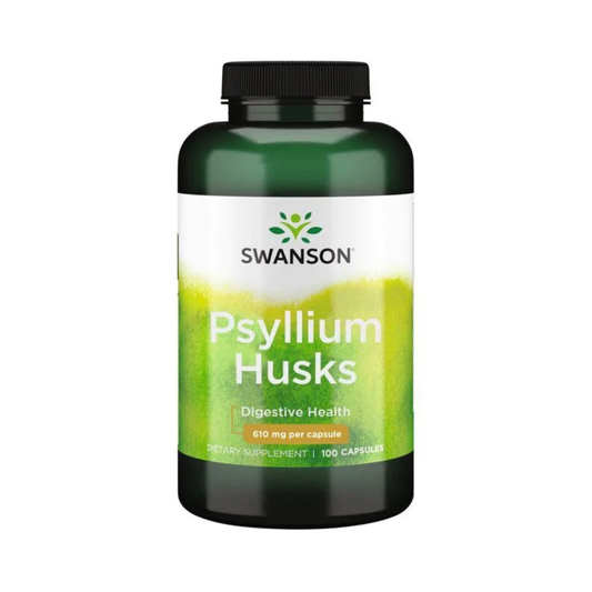 SWANSON PSYLLIUM HUSKS 610MG - 100 CAPS