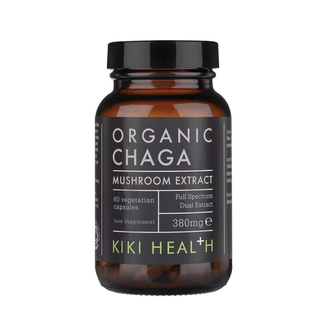 KIKI HEALTH CHAGA EXTRACT 380MG - 60 VCAPS