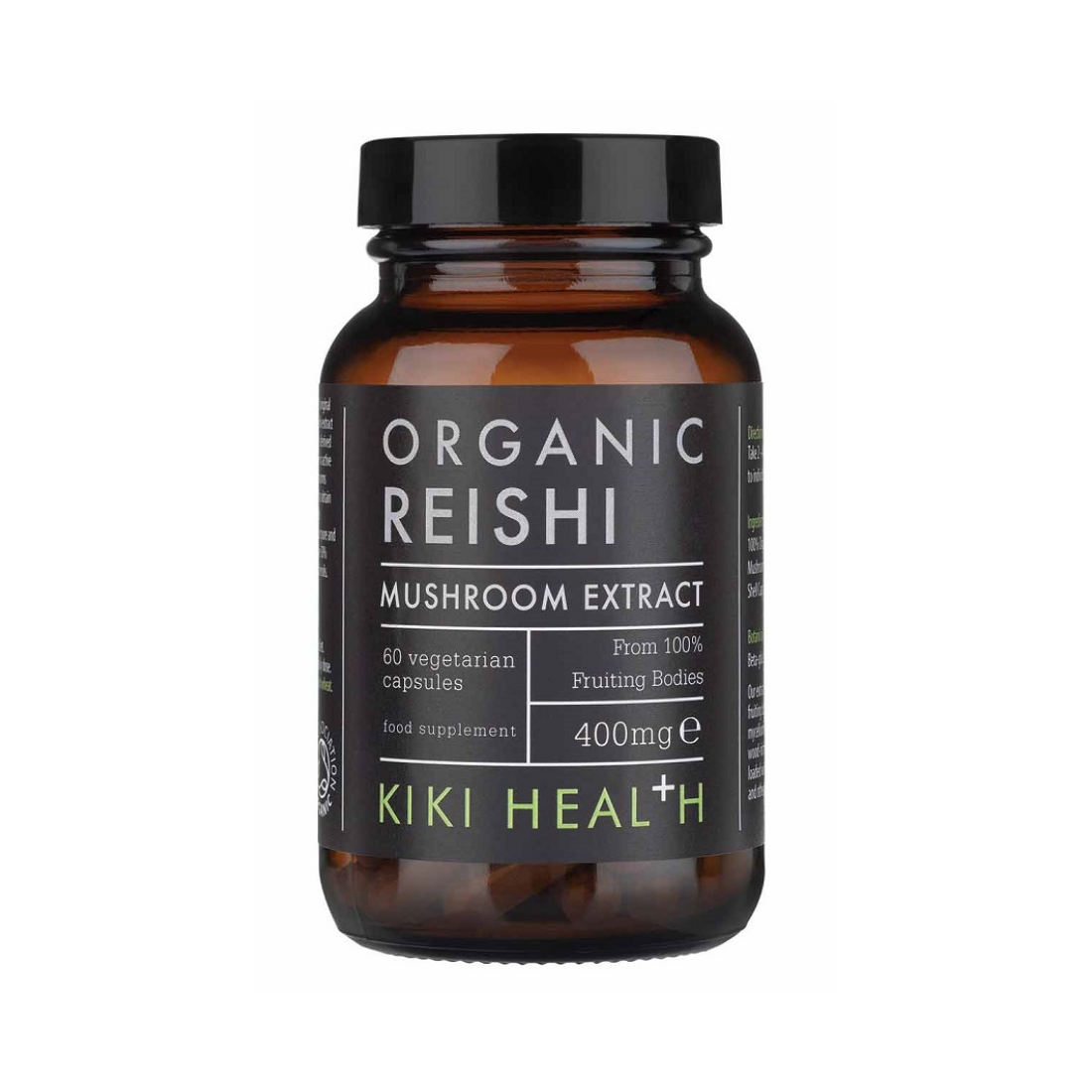 KIKI HEALTH REISHI EXTRACT 400MG - 60 VCAPS