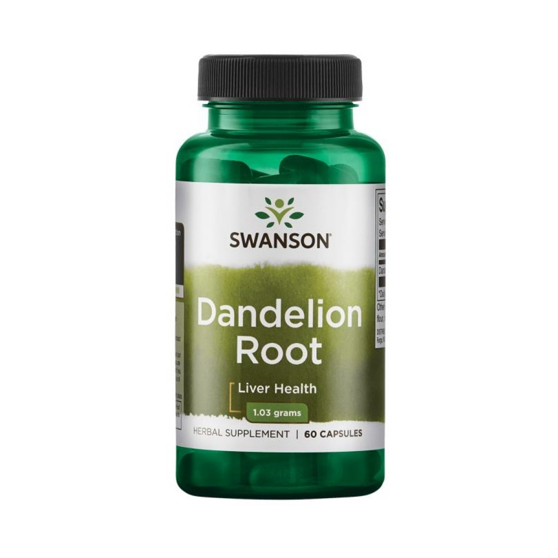 SWANSON DANDELION ROOT 515MG - 60 CAPS
