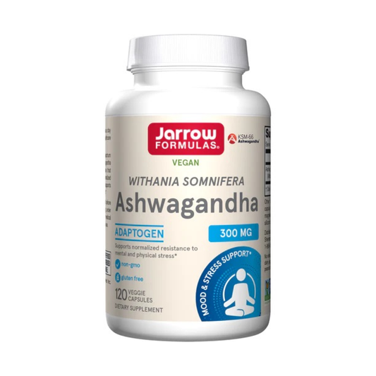 JARROW FORMULAS ASHWAGANDHA 300MG - 120 VCAPS