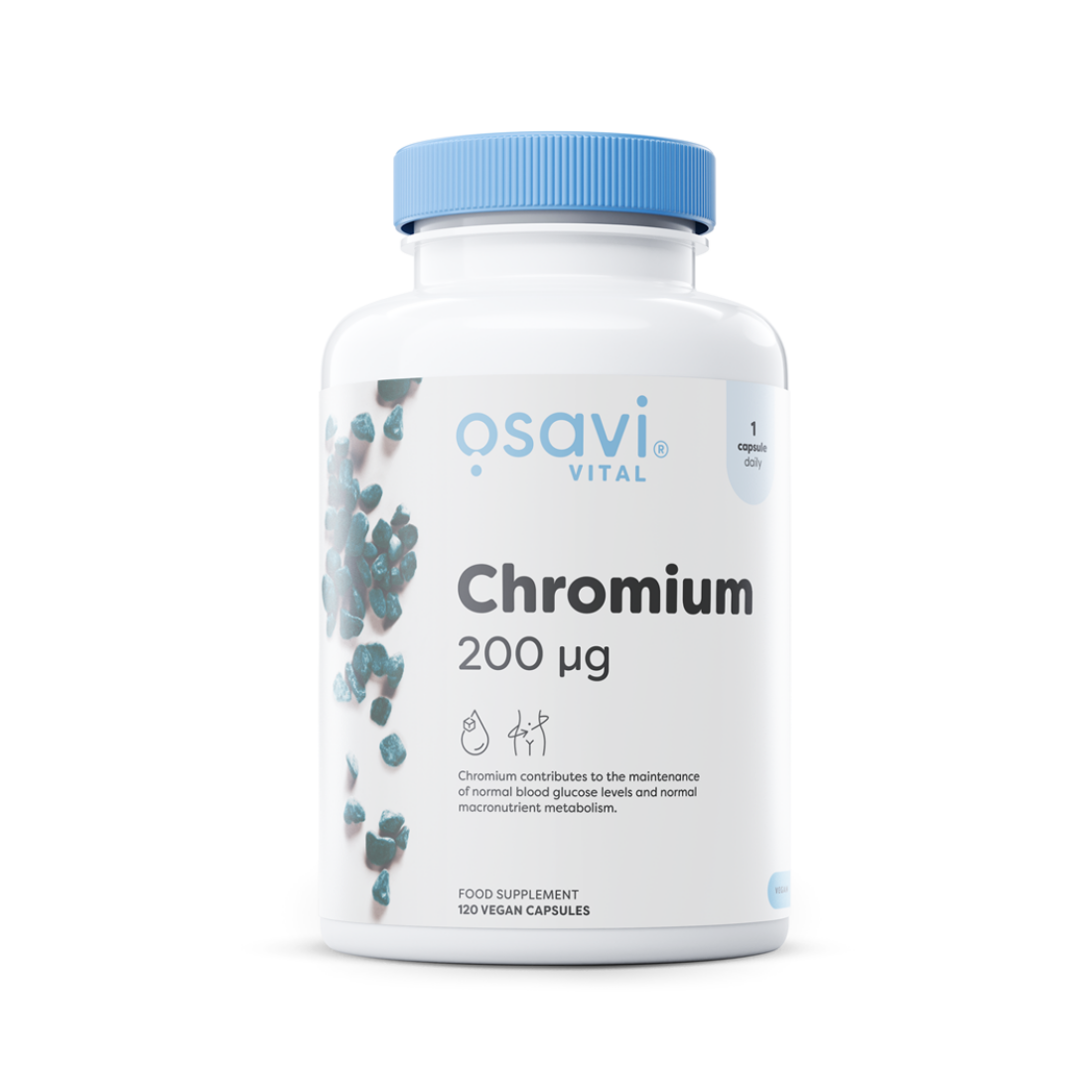 OSAVI CHROMIUM 200MCG - 120 VEGAN CAPS