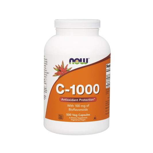 NOW FOODS VITAMIN C-1000 WITH 100MG BIOFLAVONOIDS - 500 VCAPS