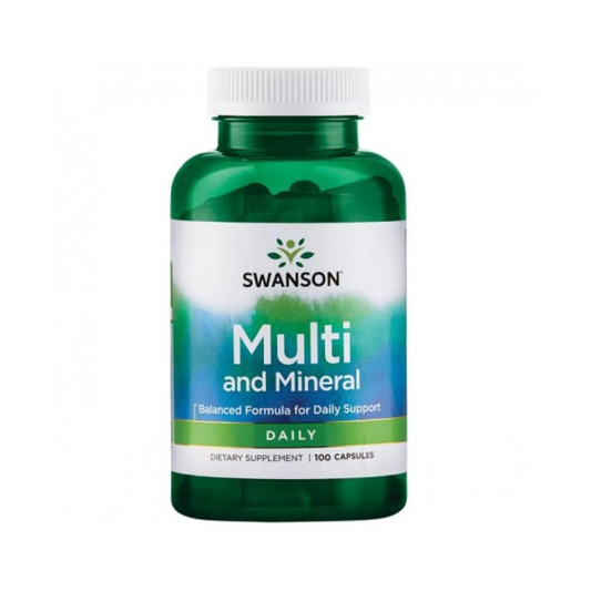 SWANSON MULTI AND MINERAL - 100 CAPS