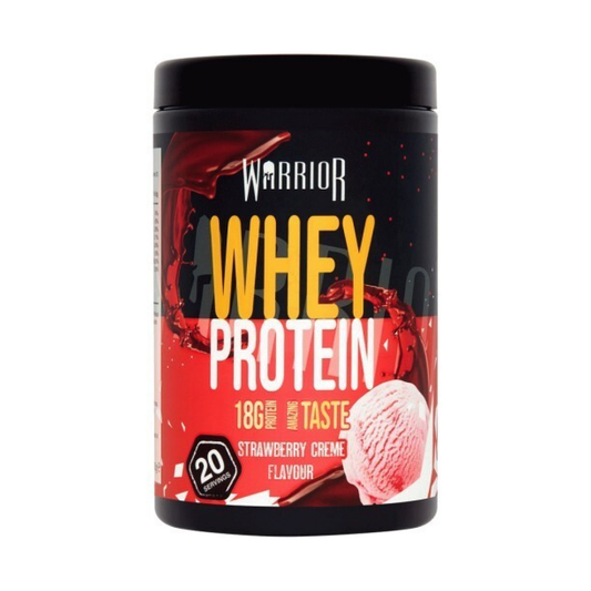 WARRIOR WHEY PROTEIN STRAWBERRY CREME - 500 GRAMS