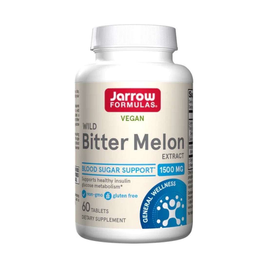 JARROW FORMULAS WILD BITTER MELON EXTRACT 1500MG - 60 TABLETS