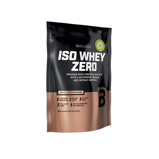 BIOTECHUSA ISO WHEY ZERO CAFFE LATTE - 500 GRAMS