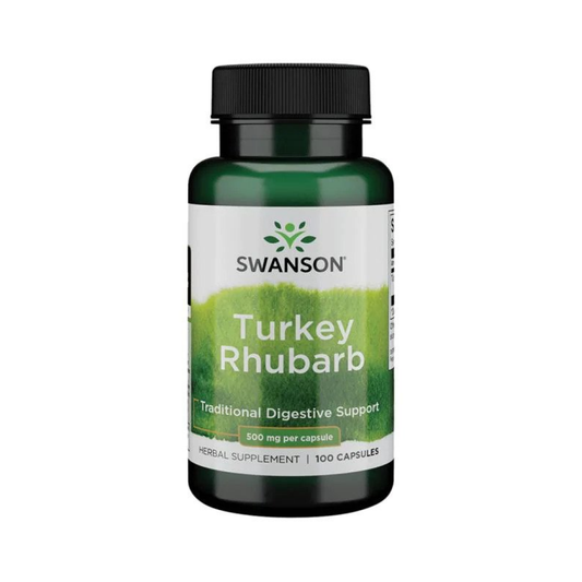 SWANSON TURKEY RHUBARB - 100 CAPS
