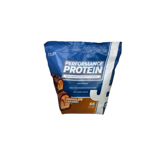 TRAINED BY JP PERFORMANCE PROTEIN CHOCOLATE CARAMEL - 2000 GRAMS