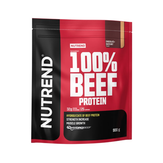 NUTREND 100% BEEF PROTEIN CHOCOLATE HAZELNUT - 900 GRAMS
