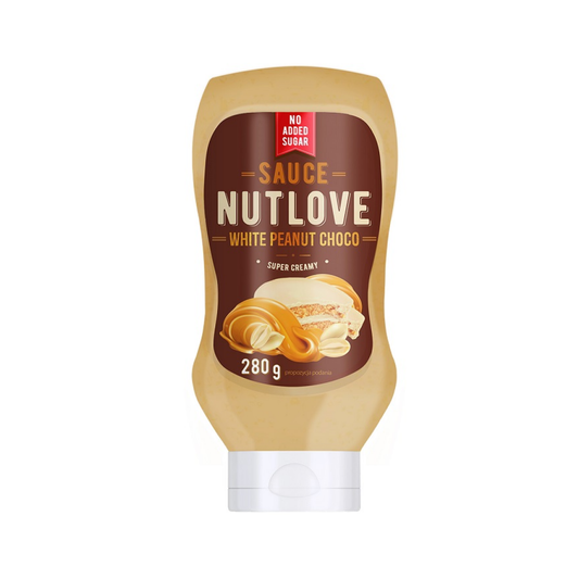 ALLNUTRITION NUTLOVE SAUCE WHITE PEANUT CHOCO - 280 ML