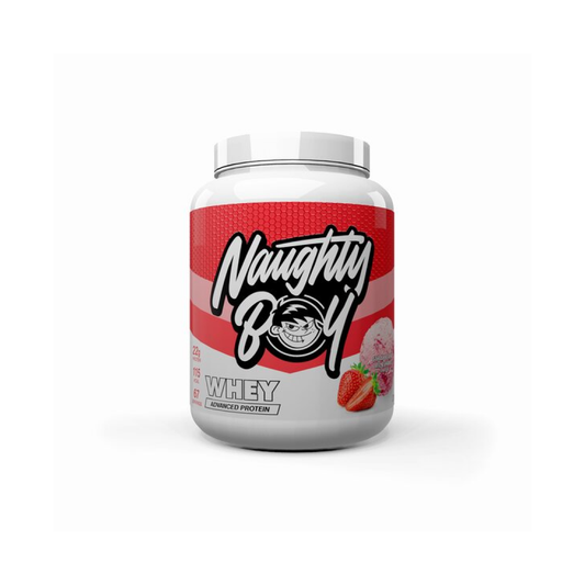 NAUGHTY BOY ADVANCED WHEY STRAWBERRY MILKSHAKE - 2010 GRAMS