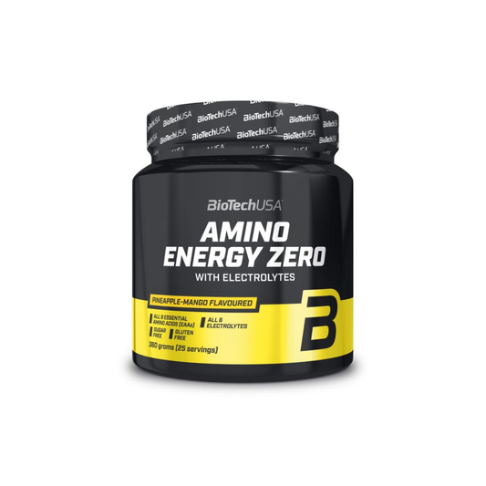 BIOTECHUSA AMINO ENERGY ZERO WITH ELECTROLYTES PEACH ICE TEA - 360 GRAMS