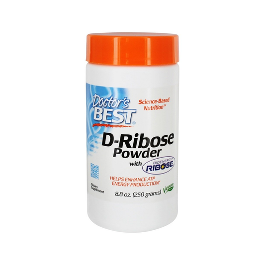 DOCTOR'S BEST D-RIBOSE POWDER - 250 GRAMS