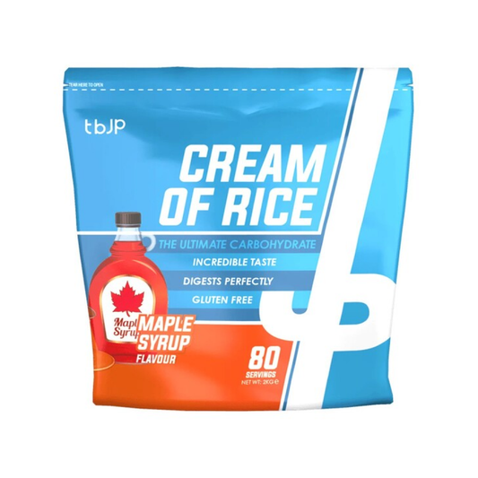 TRAINED BY JP CREAM OF RICE MAPLE SYRUP - 2000 GRAMS