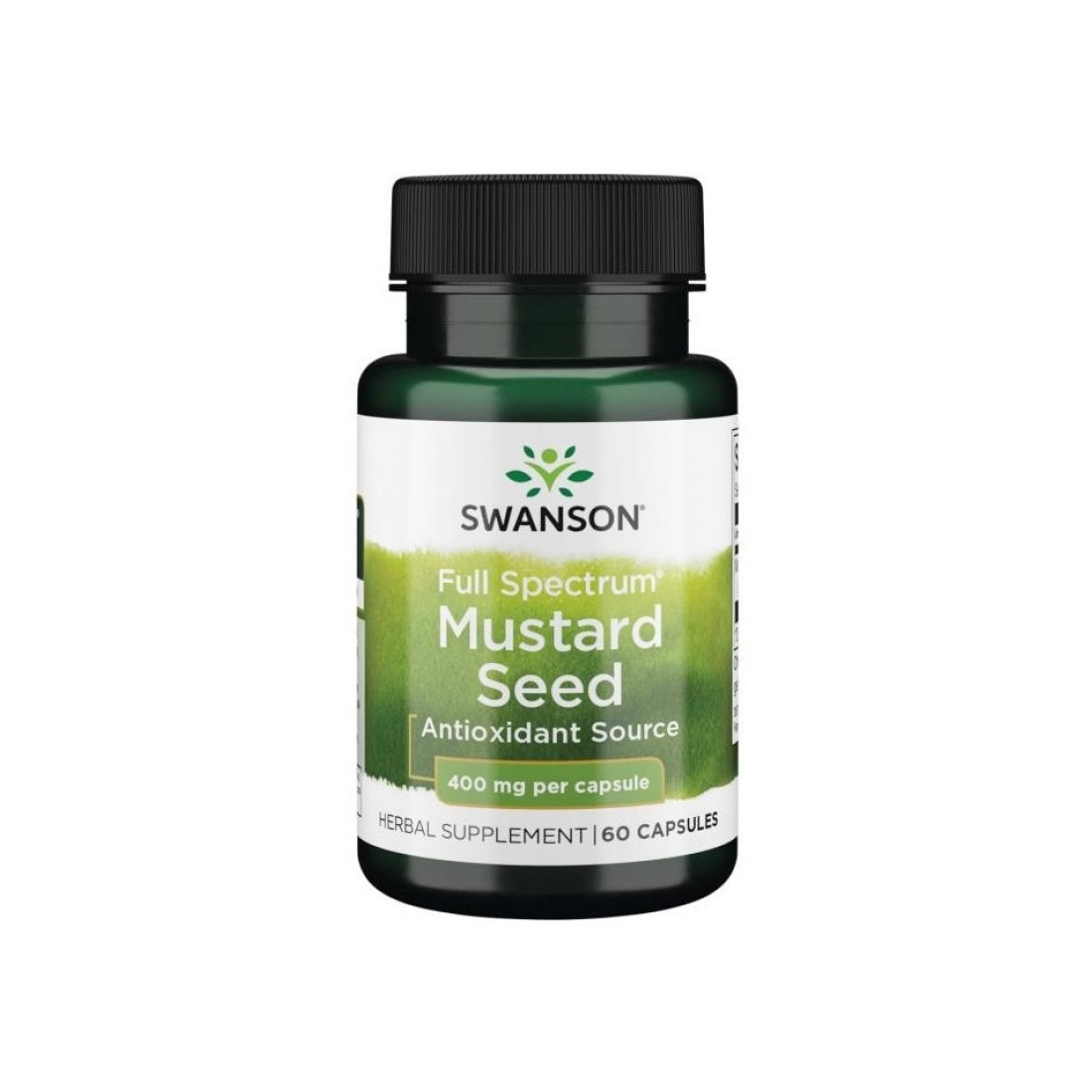 SWANSON FULL SPECTRUM MUSTARD SEED 400MG - 60 CAPS