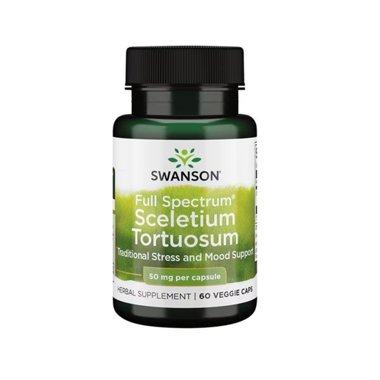 SWANSON FULL SPECTRUM SCELETIUM TORTUOSUM 50MG - 60 VCAPS