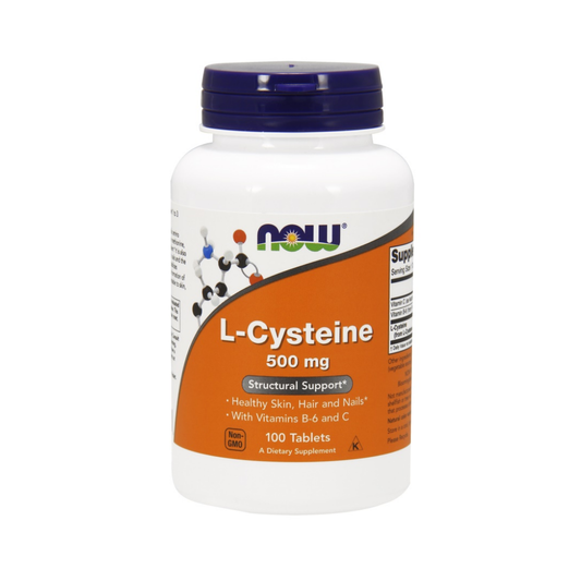 NOW FOODS L-CYSTEINE 500MG - 100 TABLETS