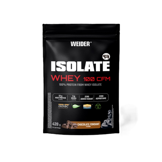 WEIDER ISOLATE WHEY 100 CFM CHOCOLATE FONDANT - 420 GRAMS