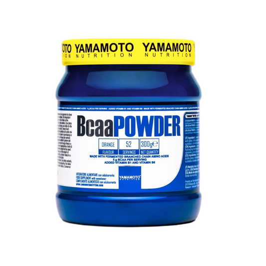 YAMAMOTO NUTRITION BCAA POWDER ORANGE - 300 GRAMS