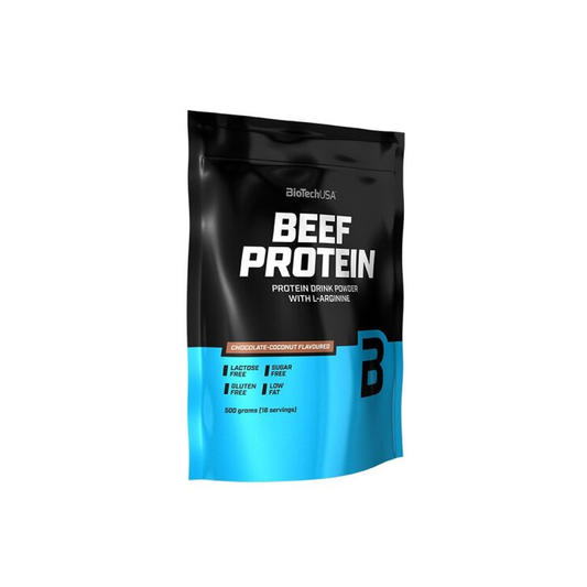 BIOTECHUSA BEEF PROTEIN VANILLA CINNAMON - 500 GRAMS