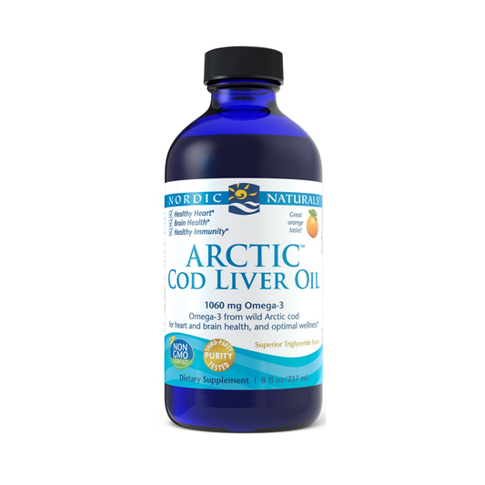 NORDIC NATURALS ARCTIC COD LIVER OIL 1060MG ORANGE - 237 ML