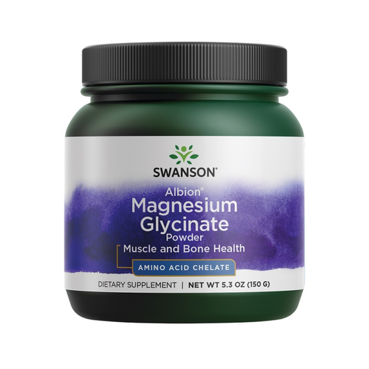 SWANSON ALBION MAGNESIUM GLYCINATE POWDER - 150 GRAMS