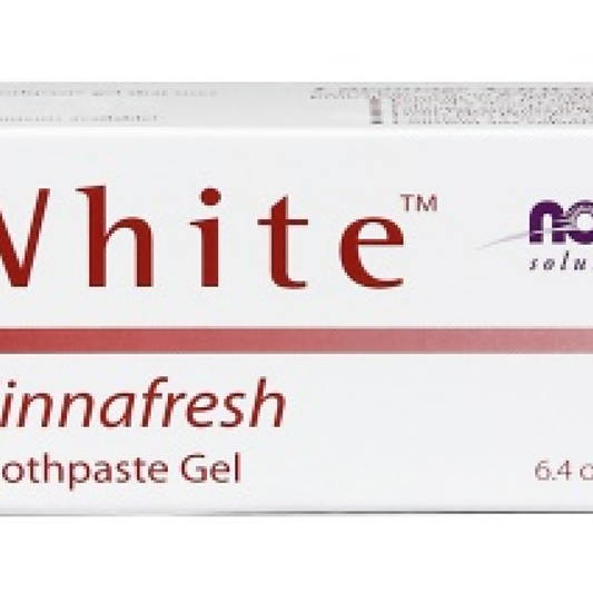 NOW FOODS XYLIWHITE CINNAFRESH TOOTHPASTE GEL - 181 GRAMS