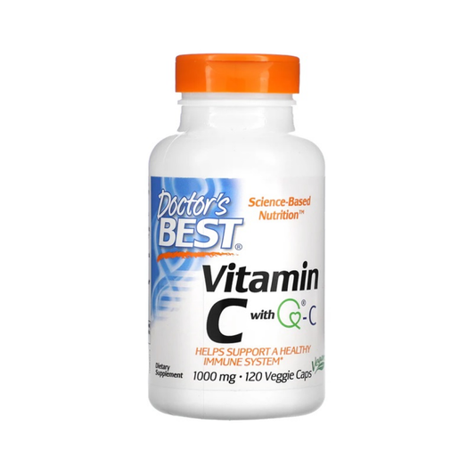 DOCTOR'S BEST VITAMIN C WITH Q-C 1000MG - 120 VCAPS
