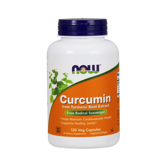 NOW FOODS TURMERIC CURCUMIN - 120 VCAPS