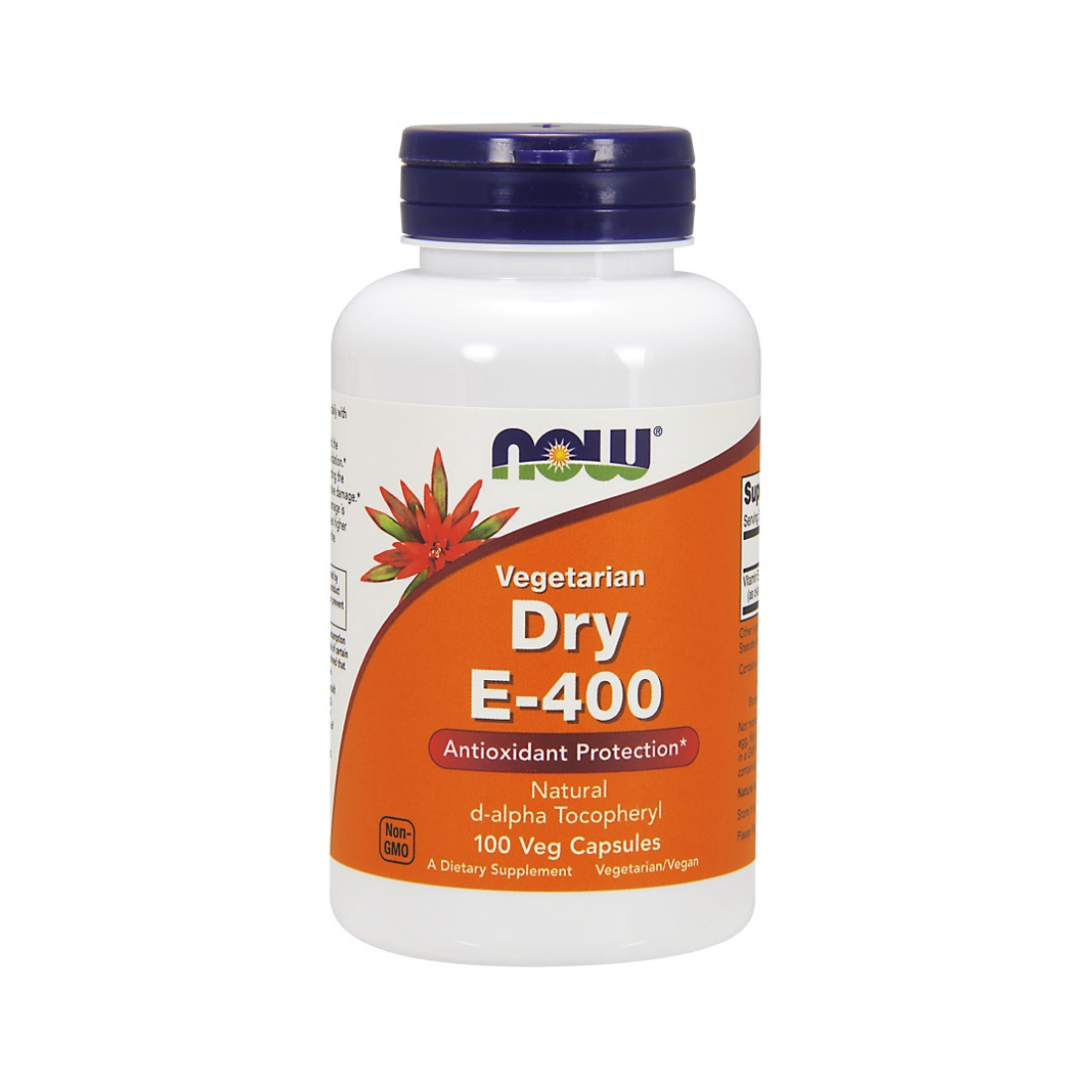 NOW FOODS VITAMIN E-400 DRY VEGETARIAN - 100 VCAPS