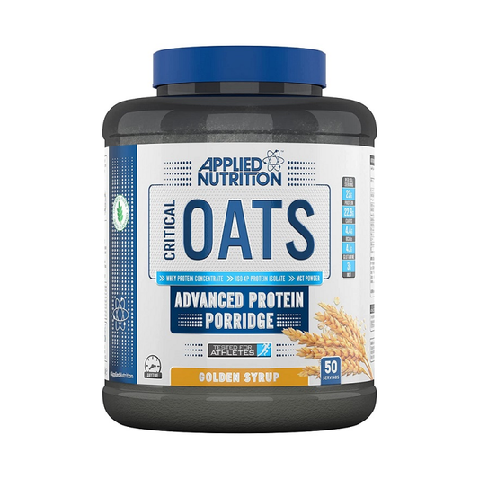 APPLIED NUTRITION CRITICAL OATS PROTEIN PORRIDGE GOLDEN SYRUP (EAN 634158758805) - 3000 GRAMS