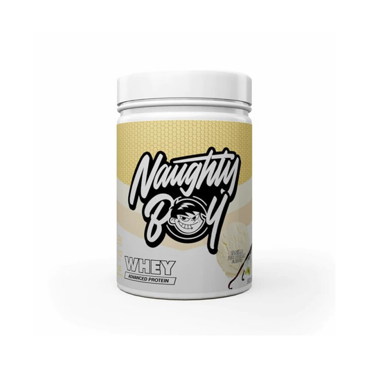 NAUGHTY BOY ADVANCED WHEY VANILLA ICE CREAM - 900 GRAMS