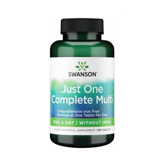 SWANSON JUST ONE COMPLETE MULTI WITHOUT IRON - 130 TABLETS