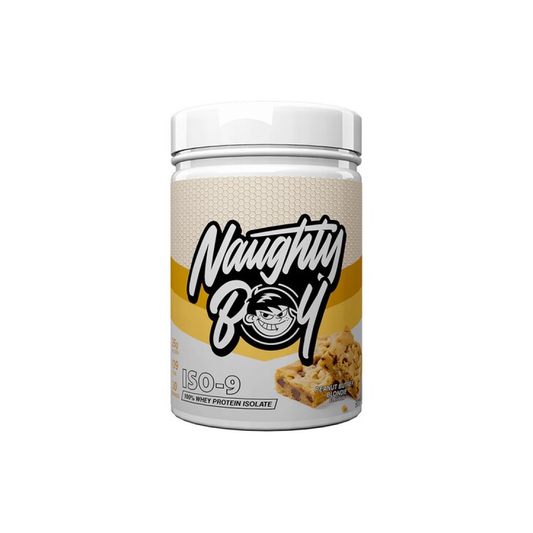 NAUGHTY BOY ISO-9 PEANUT BUTTER BLONDIE - 900 GRAMS