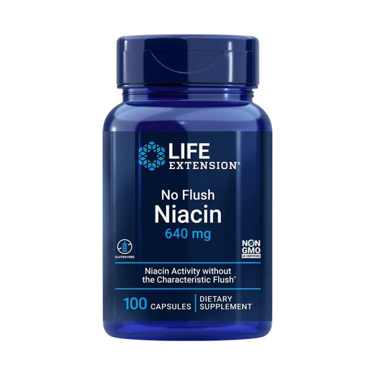 LIFE EXTENSION NO FLUSH NIACIN - 100 CAPS
