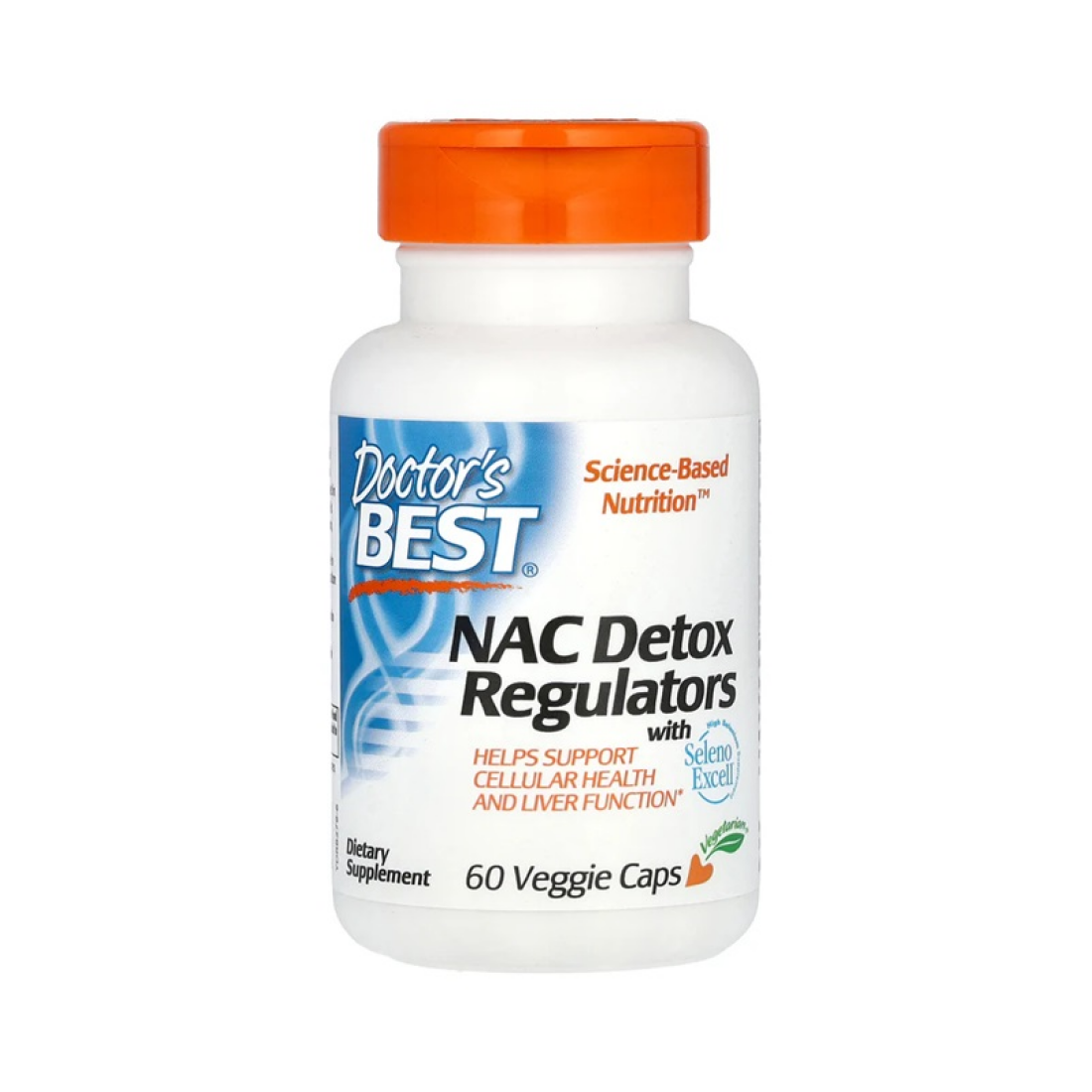 DOCTOR'S BEST NAC DETOX REGULATORS - 60 VCAPS