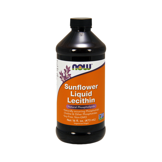 NOW FOODS SUNFLOWER LECITHIN LIQUID - 473 ML