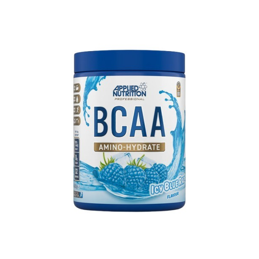 APPLIED NUTRITION BCAA AMINO-HYDRATE ICY BLUE RAZ (EAN 5056555206256) - 450 GRAMS