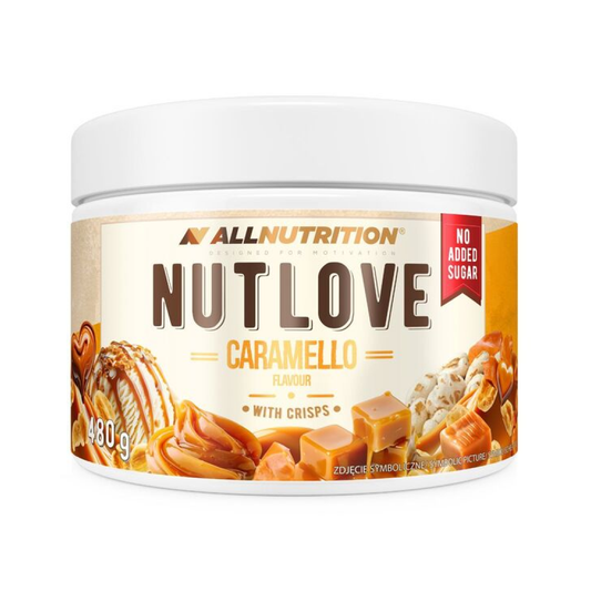 ALLNUTRITION NUTLOVE CARAMELLO WITH CRISPS - 480 GRAMS