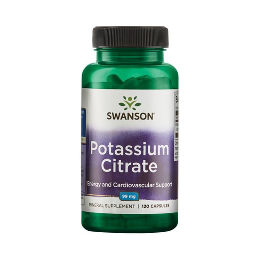 SWANSON POTASSIUM CITRATE 99MG - 120 CAPS