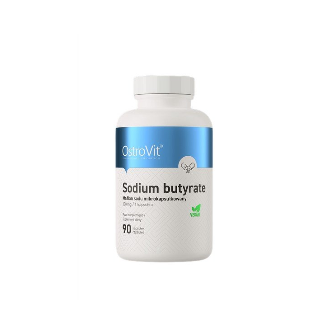 OSTROVIT SODIUM BUTYRATE 600MG - 90 CAPS
