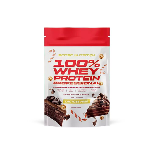 SCITEC 100% WHEY PROTEIN PROFESSIONAL CHOCOLATE CAKE - 500 GRAMS