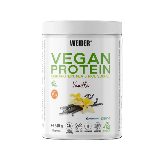 WEIDER VEGAN PROTEIN VANILLA - 540 GRAMS