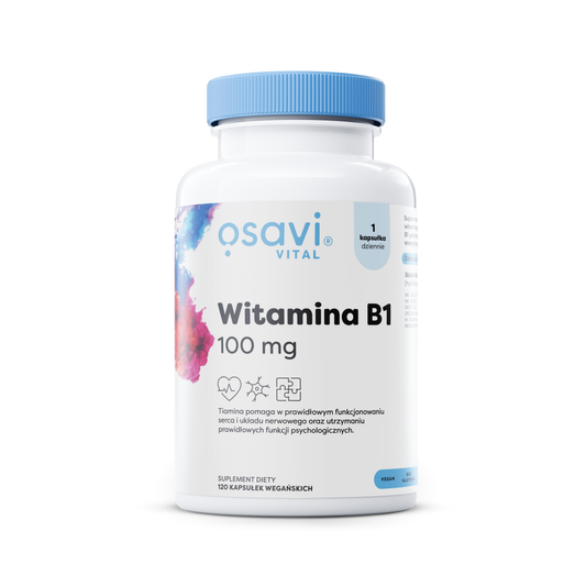 OSAVI VITAMIN B1 100MG - 120 VEGAN CAPS